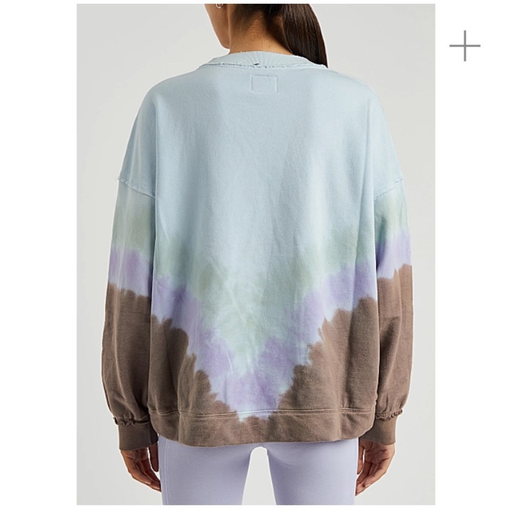 New FREE PEOPLE MOVEMENT Ombré Metti cotton-blend sweatshirt - Picture 9 of 12